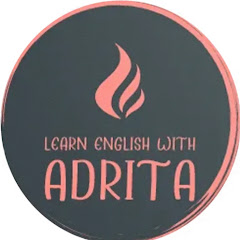 Логотип каналу Learn English with Adrita