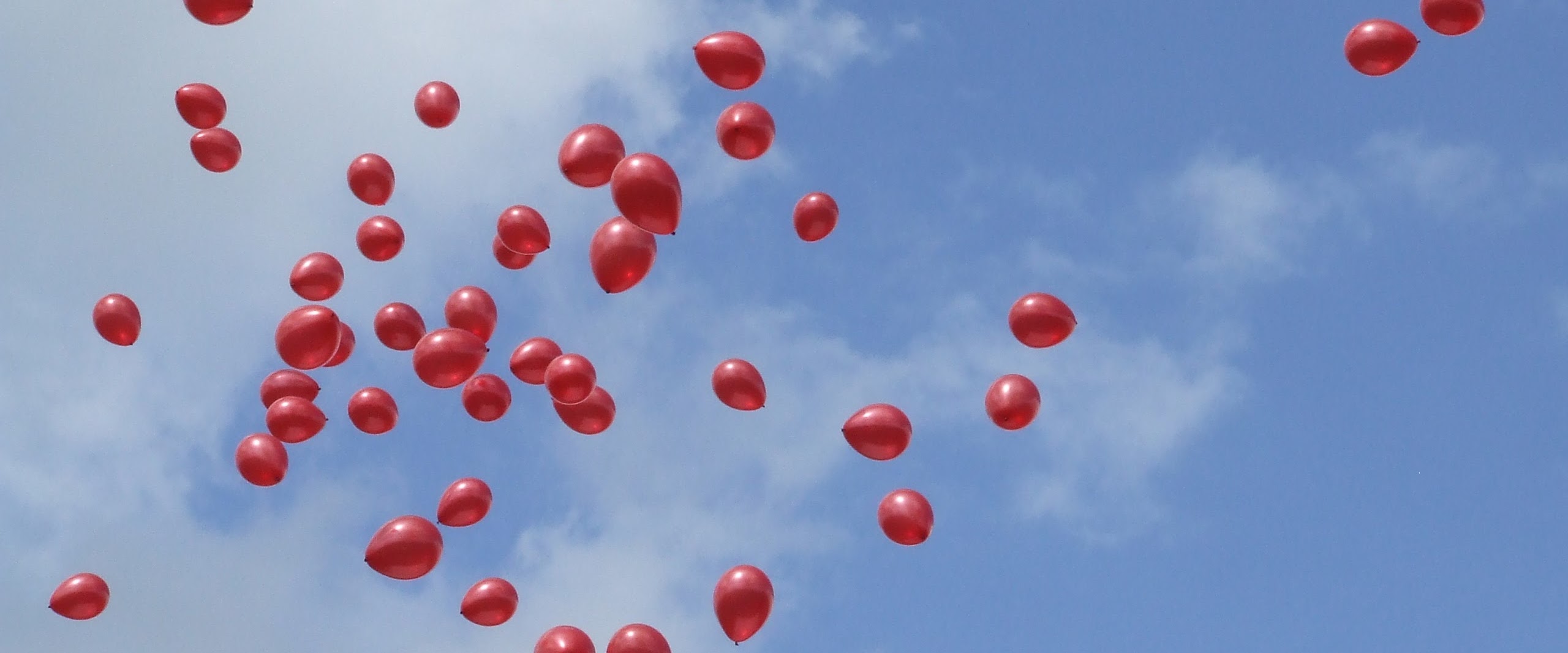 99 Luftballons. Kaleido 99 Luftballons. 10.000 Bunte Luftballons.