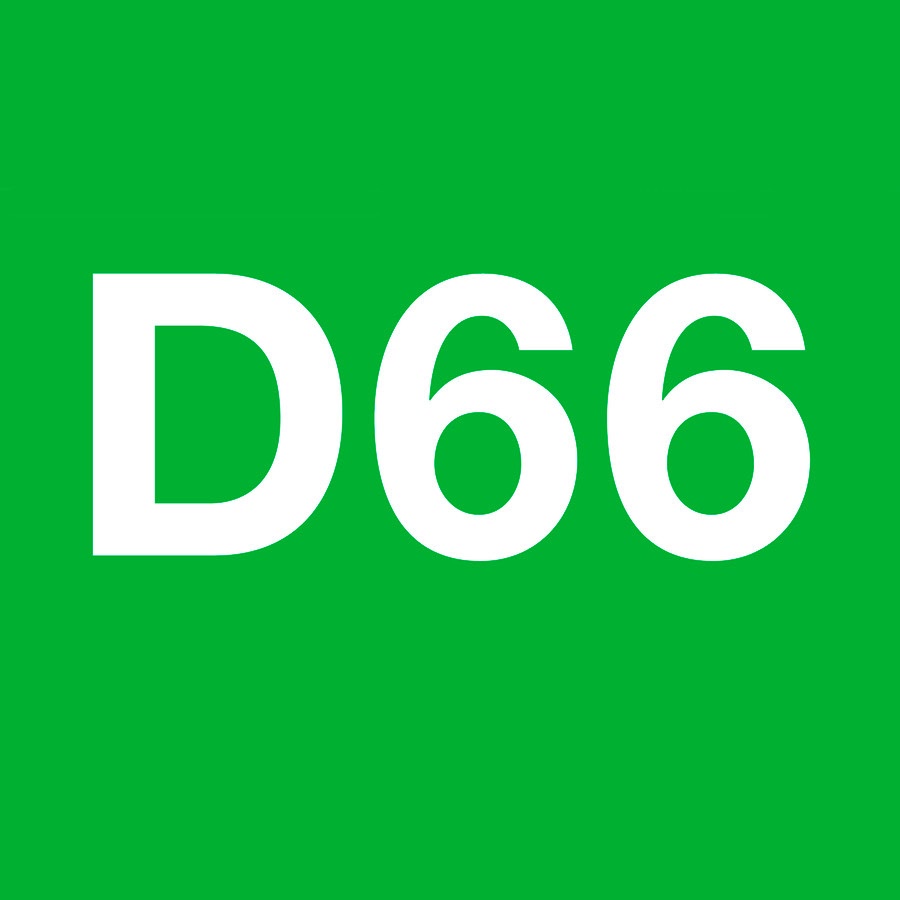 D66. Цифра 66. 66 Лого. Логотип Demokratlar.