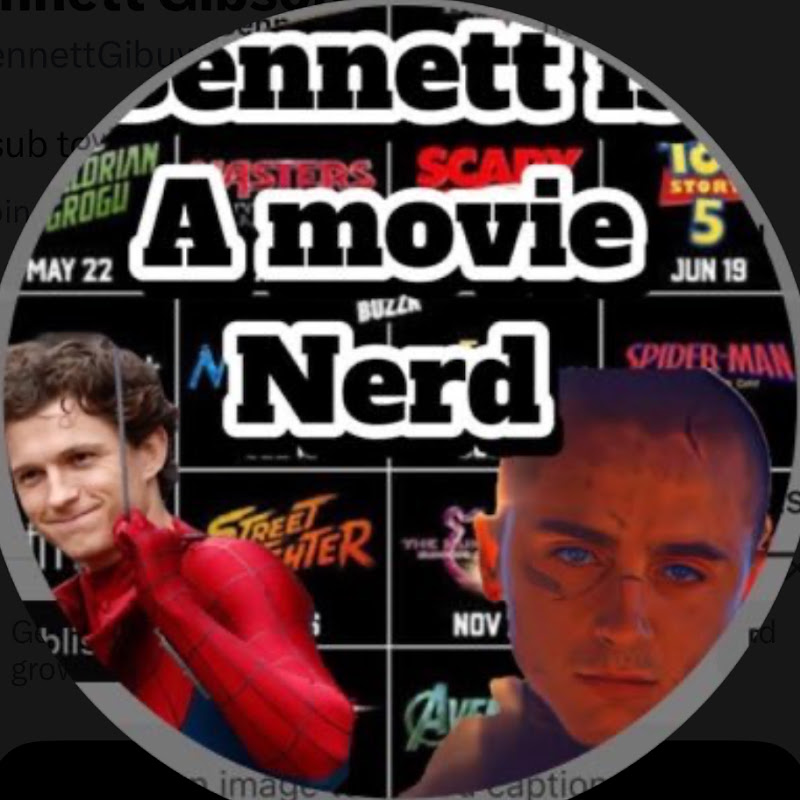Bennett is a movie nerd 