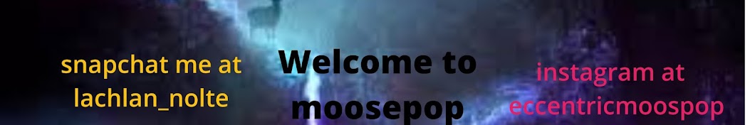 eccentric moosepop यूट्यूब चैनल अवतार