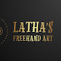LATHA'S FREEHAND ART logo