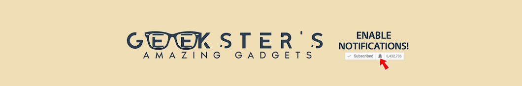 Geekster's Amazing Gadgets YouTube 频道头像