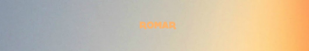 ROMAR Avatar canale YouTube 
