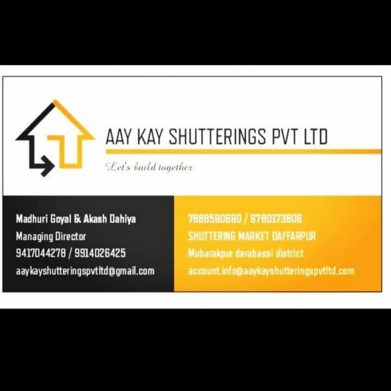 AAY KAY SHUTTERINGS Pvt Ltd