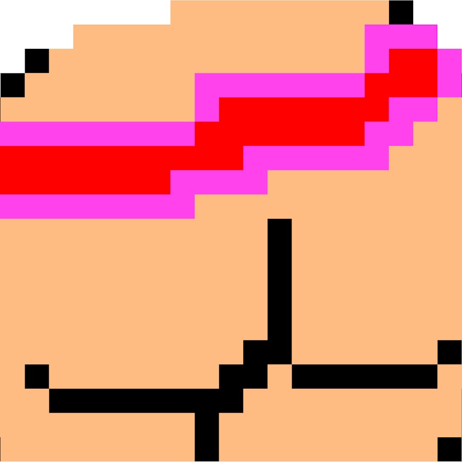 Пиксельная грудь