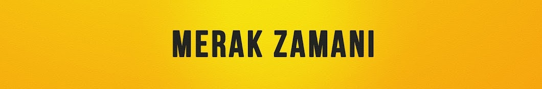 MERAK ZAMANI YouTube channel avatar