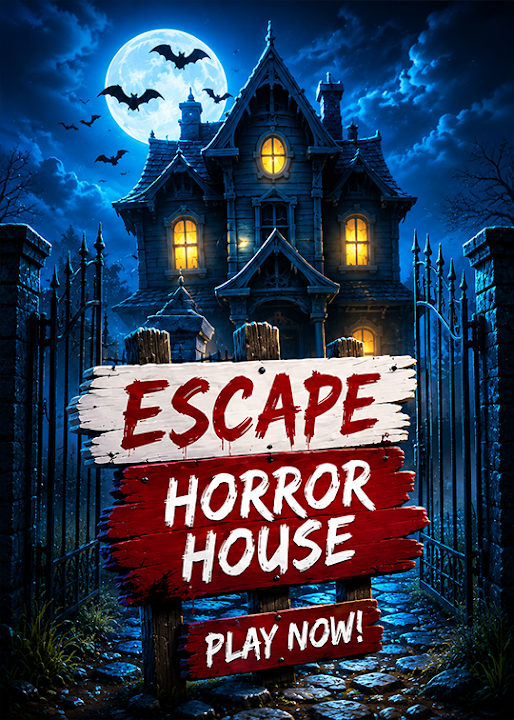 Escape Horror House — cover art