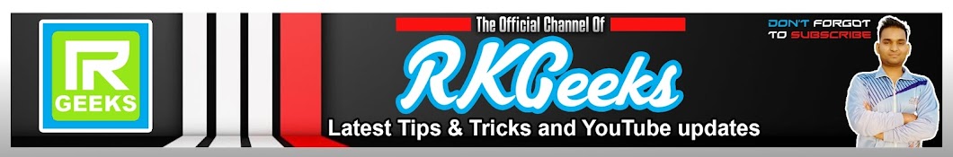 R K Geeks YouTube 频道头像
