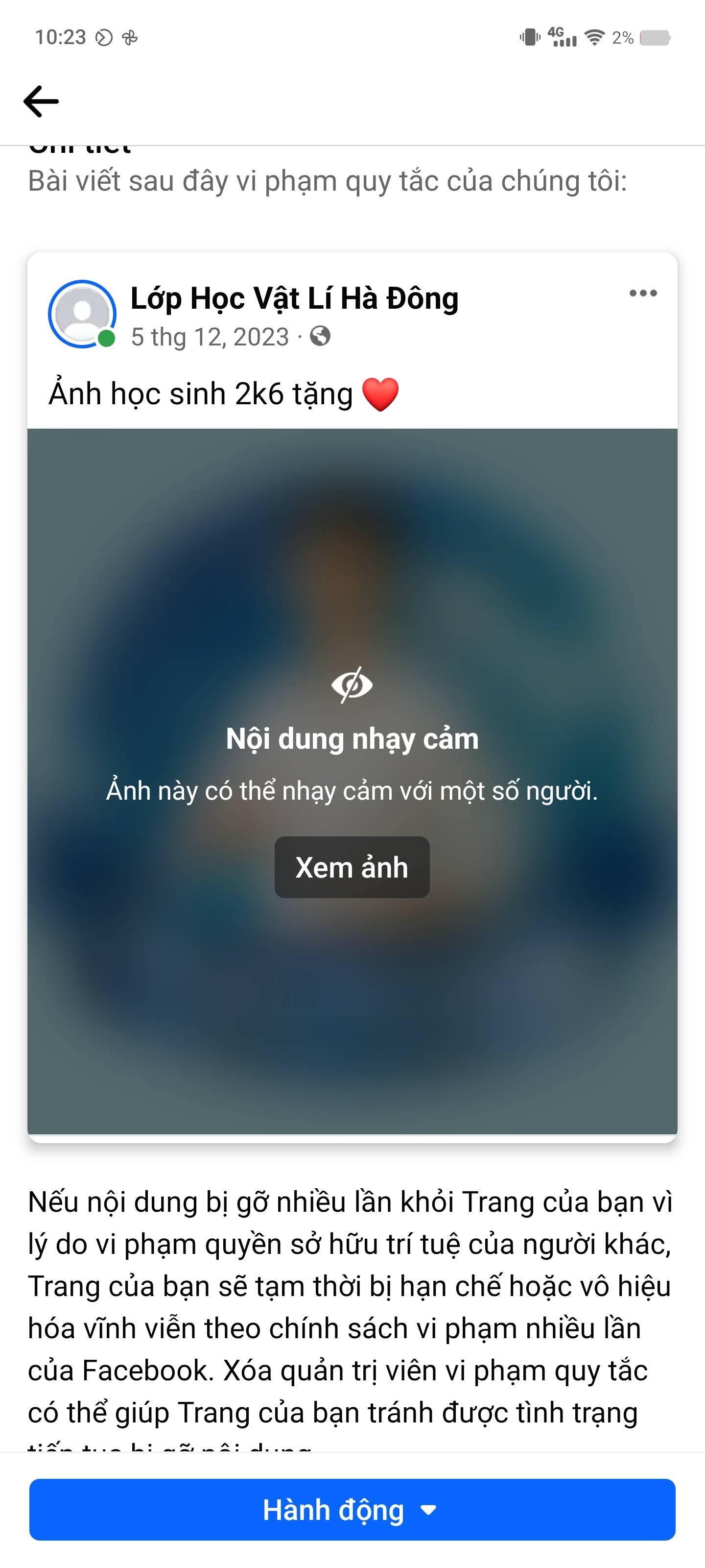 3. Cách hủy yêu cầu xóa trang Facebook