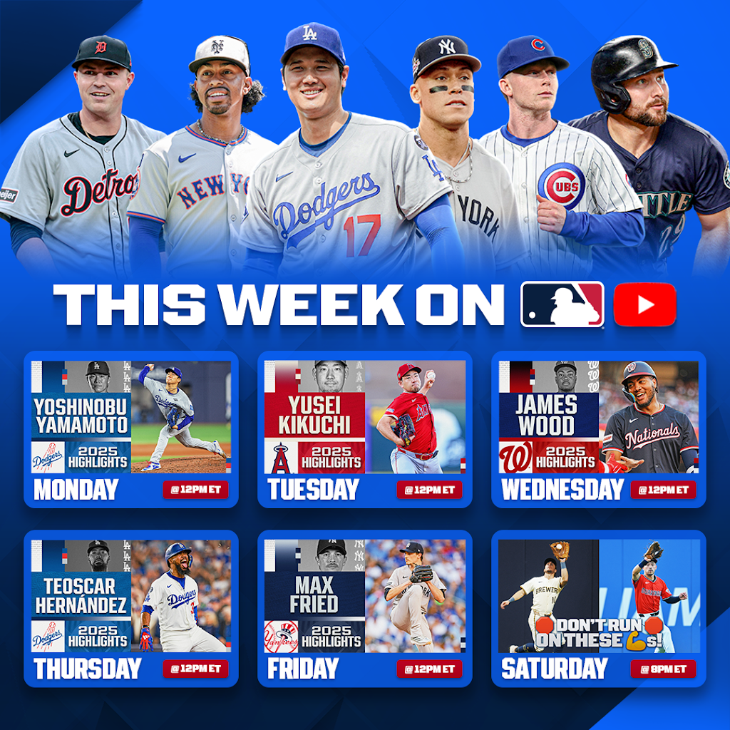 mlb you tube