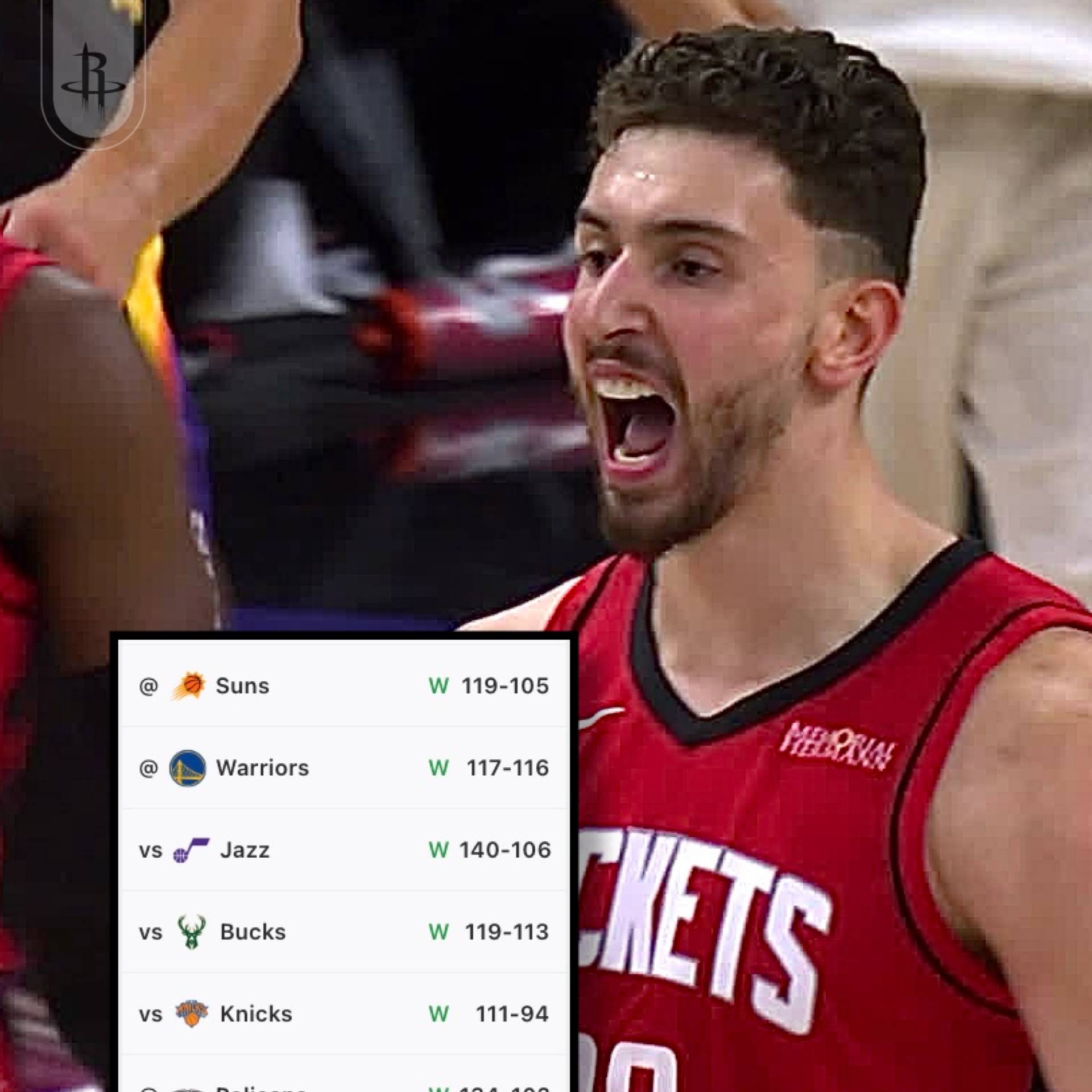 Post from Houston Rockets