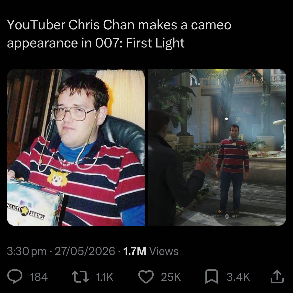 Post from Master Cheeks