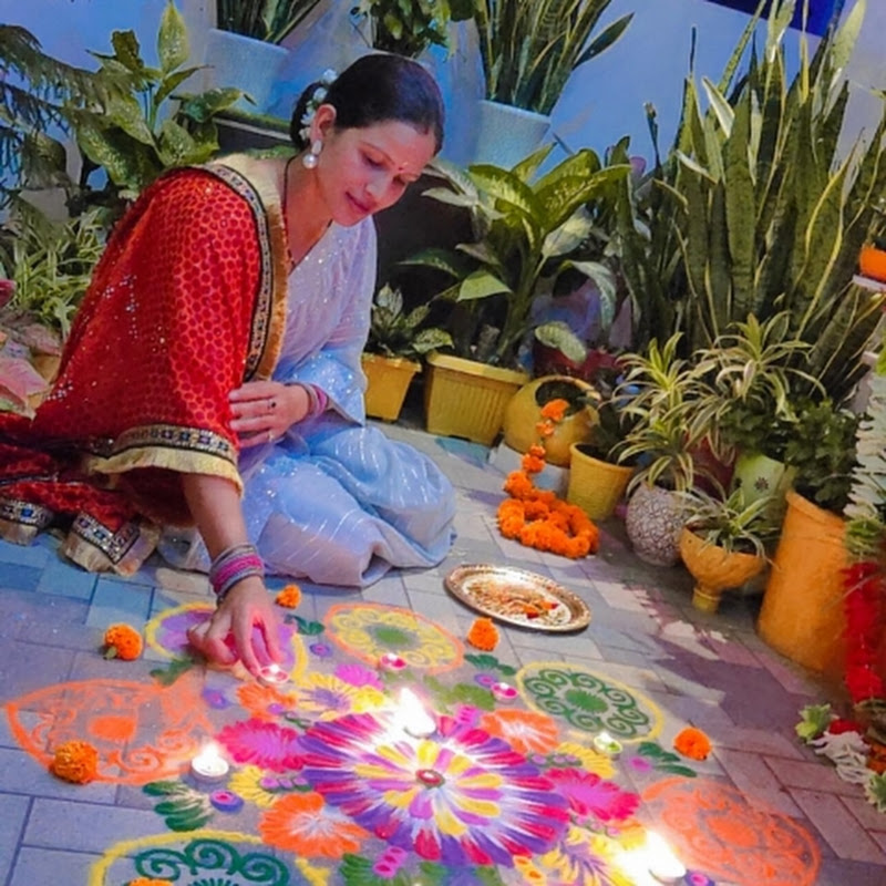 Rakhi gardening and creativity