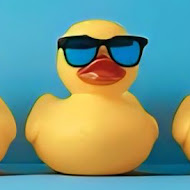 あひるのサングラス