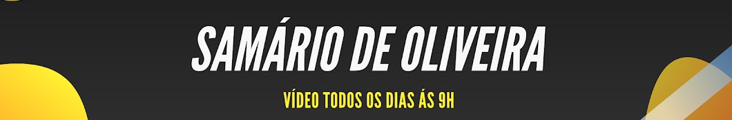 SamÃ¡rio de Oliveira YouTube channel avatar