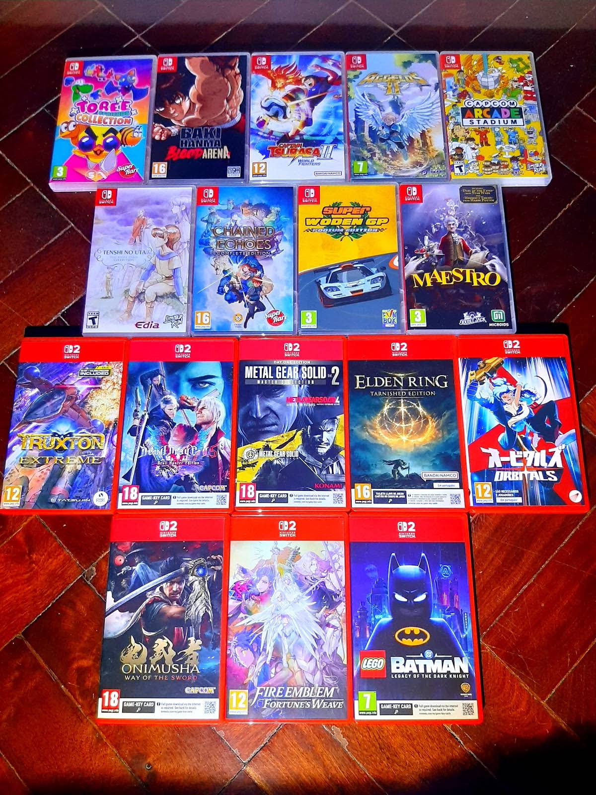 Nintendo Switch 1+2 physical games of August & Setpember 2026. We