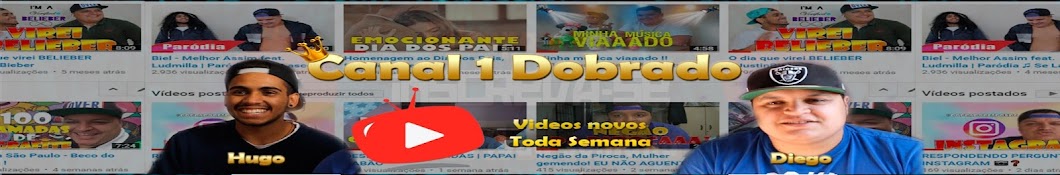 Canal 1 Dobrado YouTube kanalı avatarı