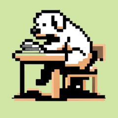 歴史をまとめる犬