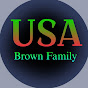 USA Brown Family  logo