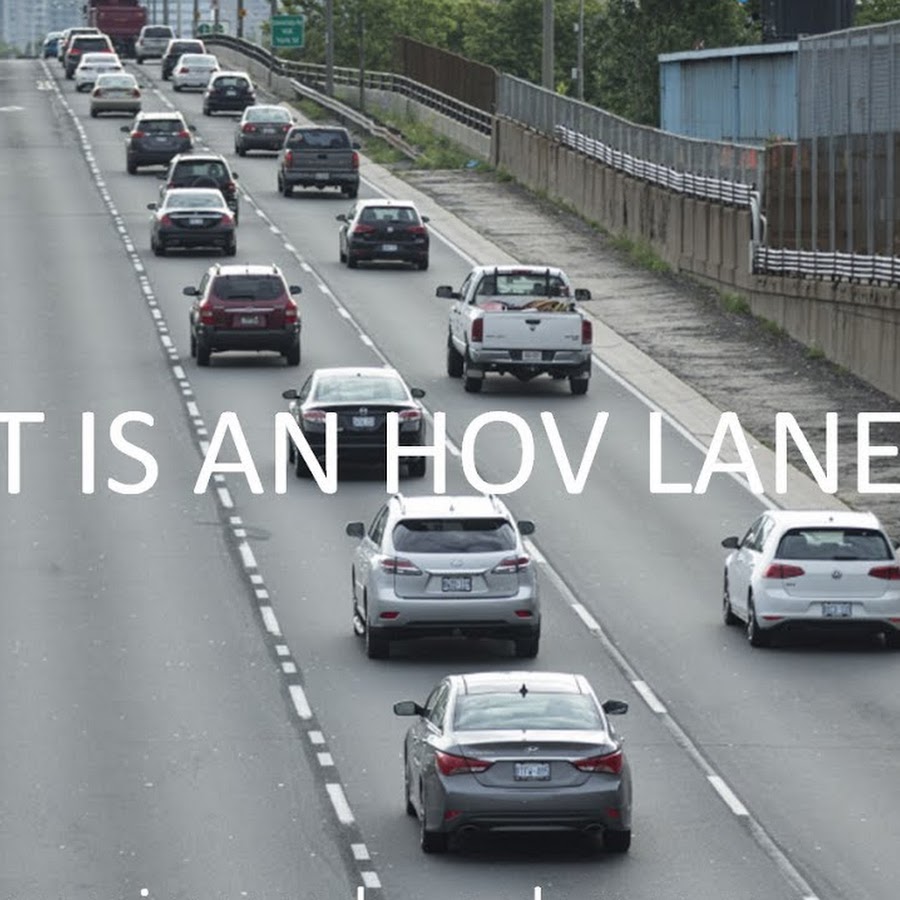 Highoccupancy vehicle lane Topic YouTube