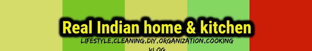 Real Indian Home & kitchen YouTube kanalı avatarı