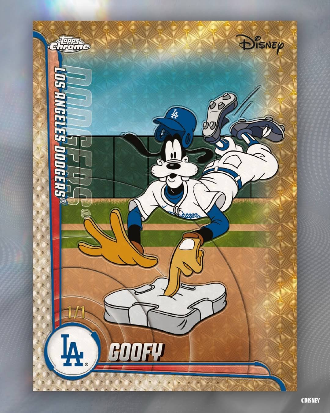 ミッキー ロサンゼルス・ドジャース Topps chromeカード YouTube