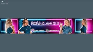 «Paola Marin» youtube banner