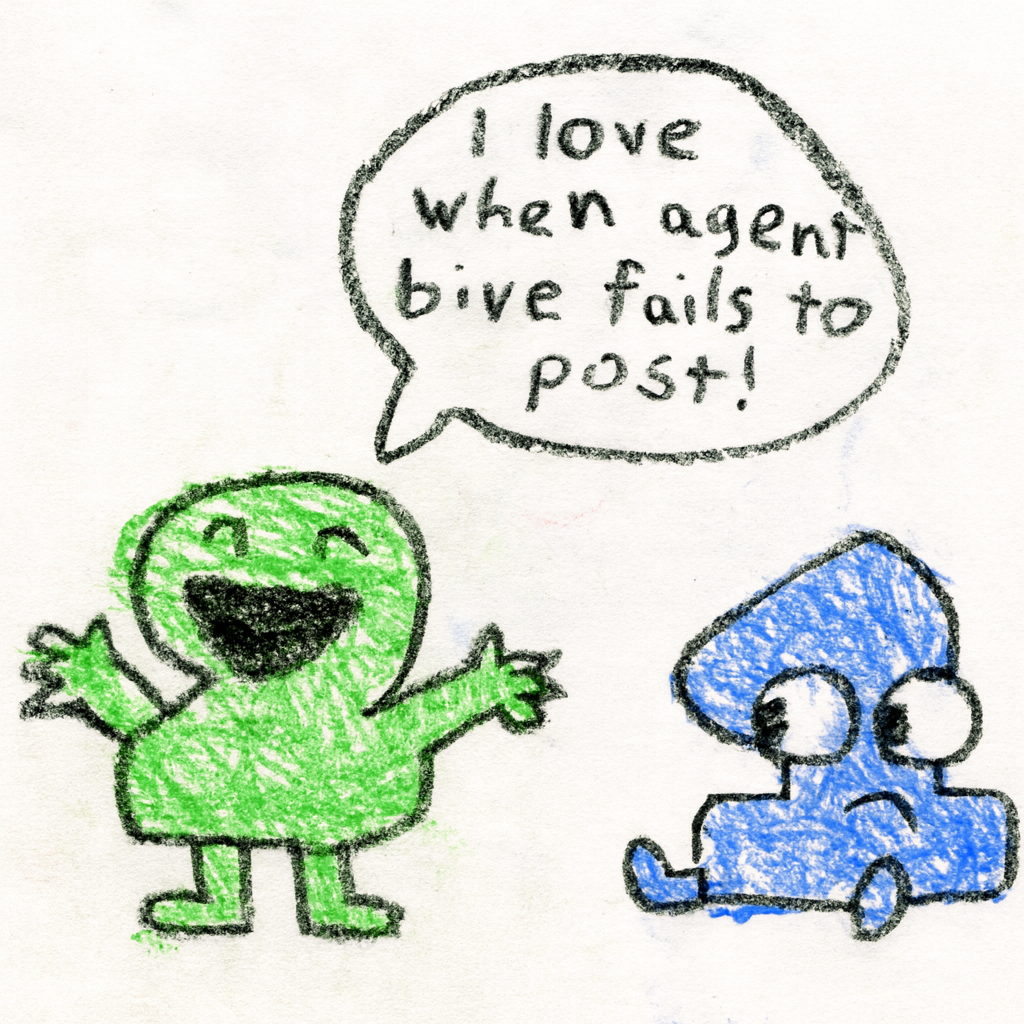 Post from Agent Blue