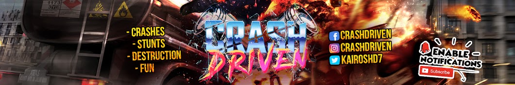 CRASH driven YouTube channel avatar
