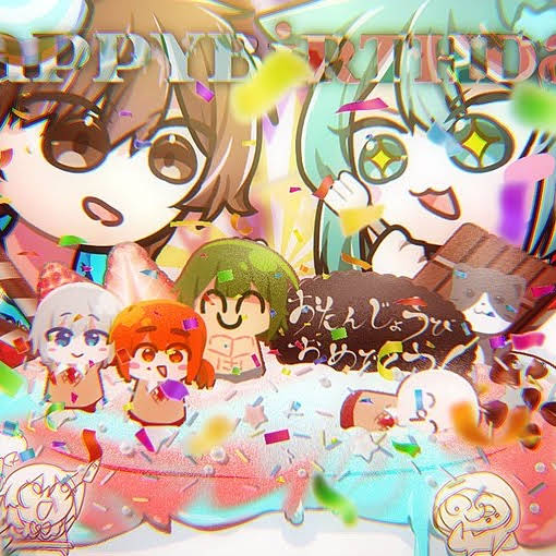 豊かさ,願望成就する波動画 健康＆人間関係UP♥アファメーションアート TVアニメ『It's MyGO!!!!! × Ave Mujica』合同企画展『あつめた