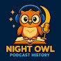 Night Owl Podcast History logo