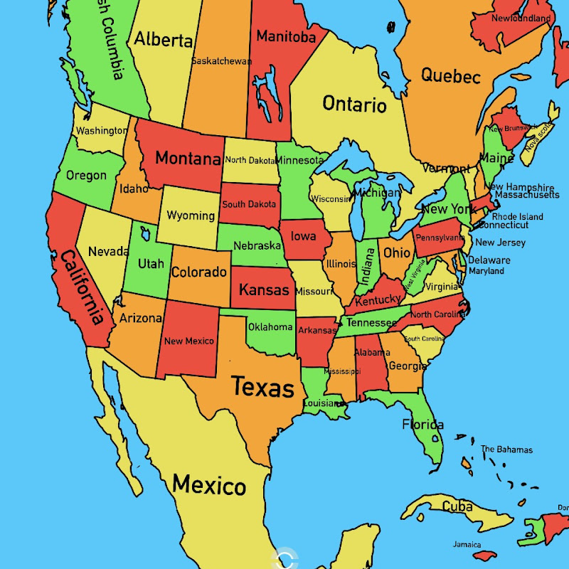 I like to draw Maps