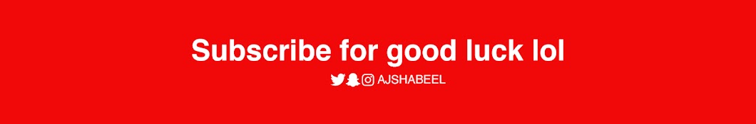 Aj Shabeel YouTube channel avatar