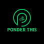 Ponder This - Practical Thoughts logo