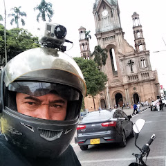 Jairo Cruz, Tour en moto por Colombia