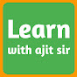 Learn with ajit sir logo