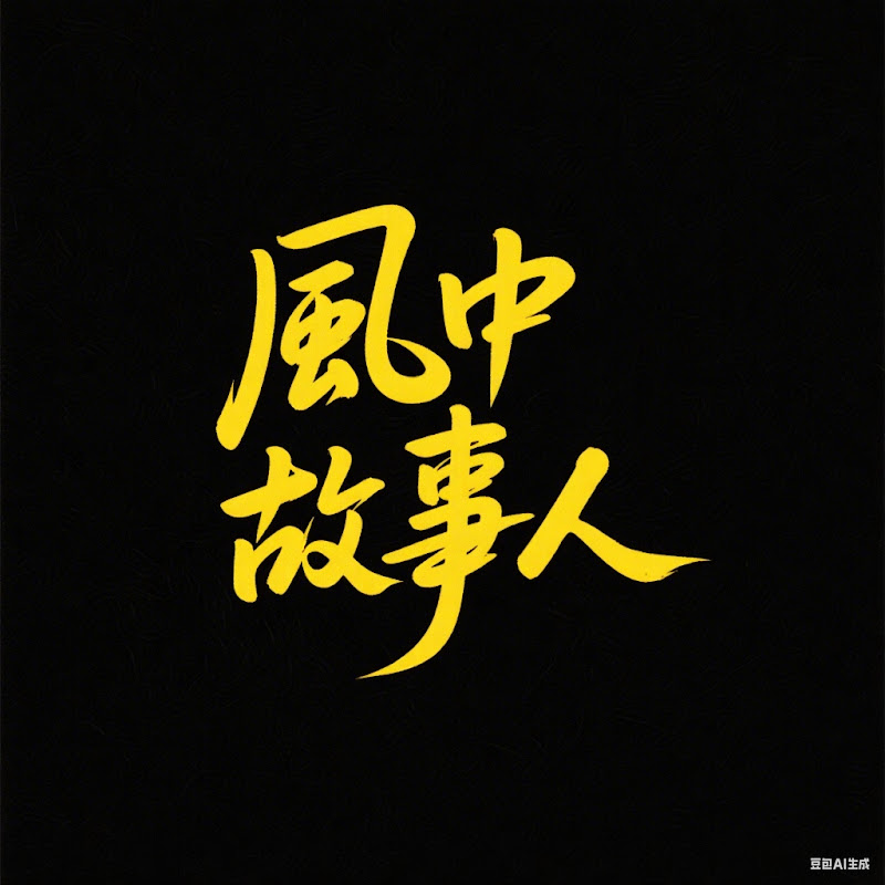 風中故事人 Logo