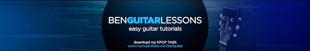 BenGuitarLessons YouTube channel avatar