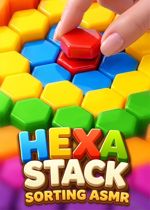 Hexa Stack Sorting ASMR — cover art