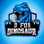 D for Dinosaur logo