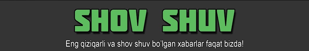 ShovShuv YouTube channel avatar