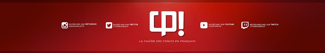ComicsPlay | Chaine 100% Comics FR Аватар канала YouTube