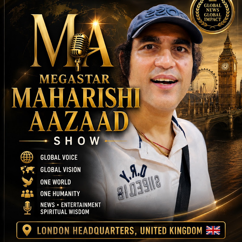 MEGASTAR MAHARISHI AAZAAD  SHOW 