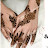 henna stickers desinger