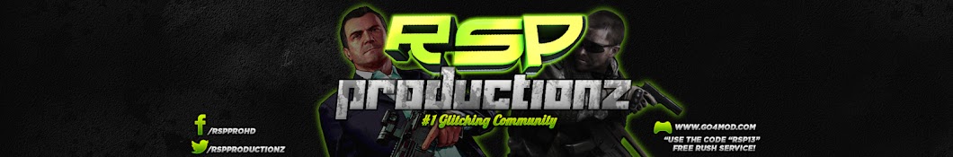 RSPproductionsHD - Gaming Glitches & Easter Eggs YouTube channel avatar