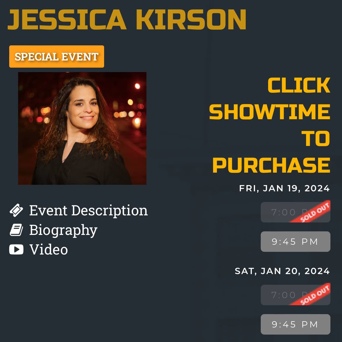 Post from Jessica Kirson