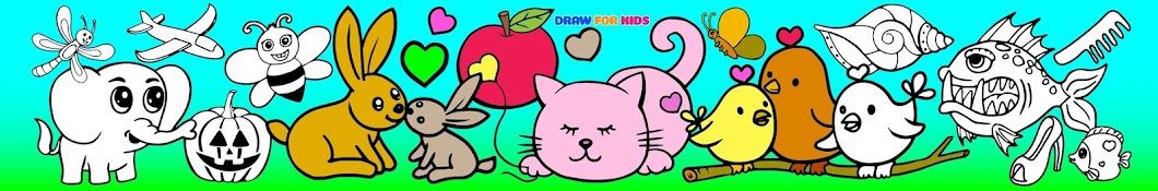 Draw For Kids رمز قناة اليوتيوب