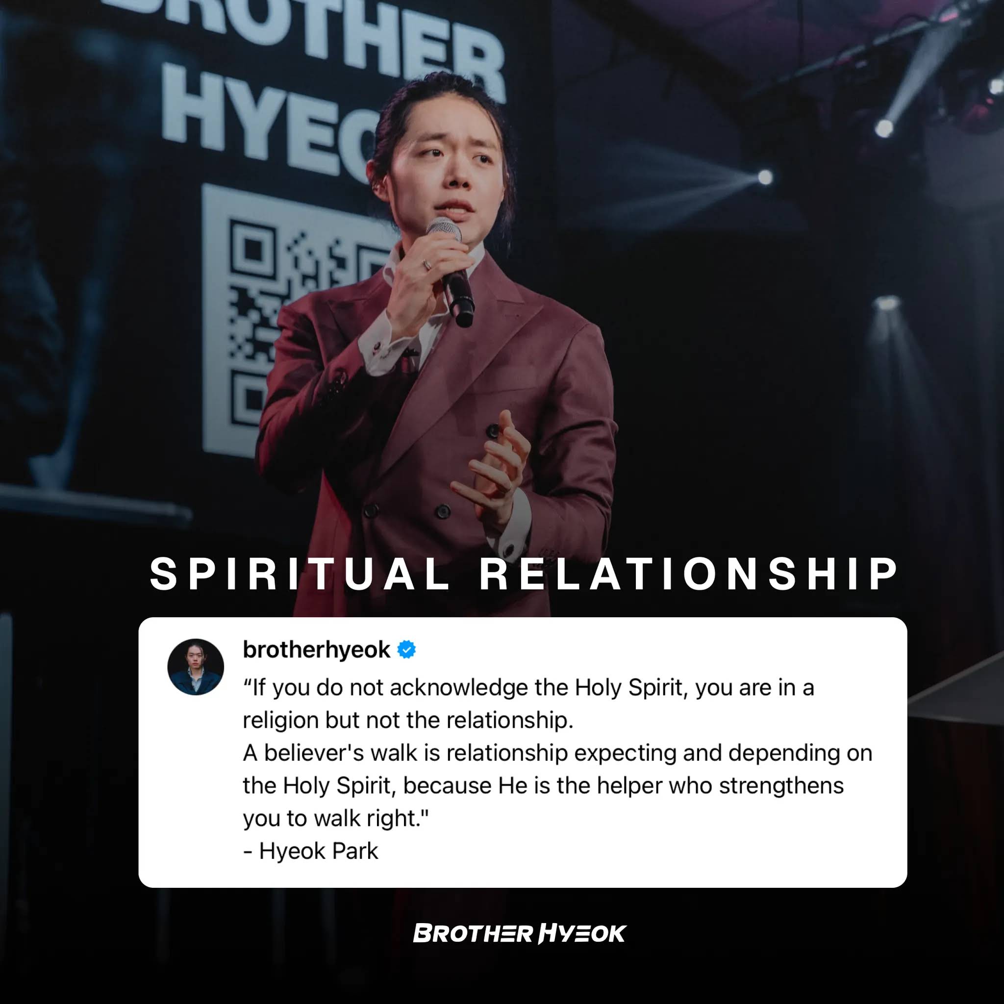 Post from Brother Hyeok