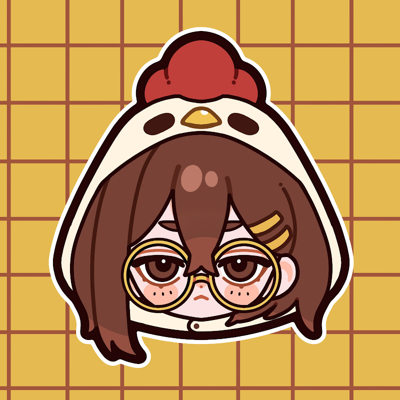 ココトリ【手描き切り抜き】
